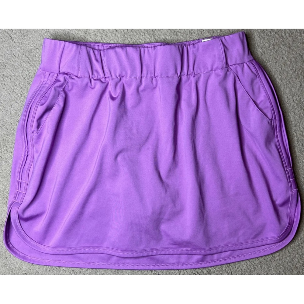 Columbia women’s skort size large pockets purple L Undershorts